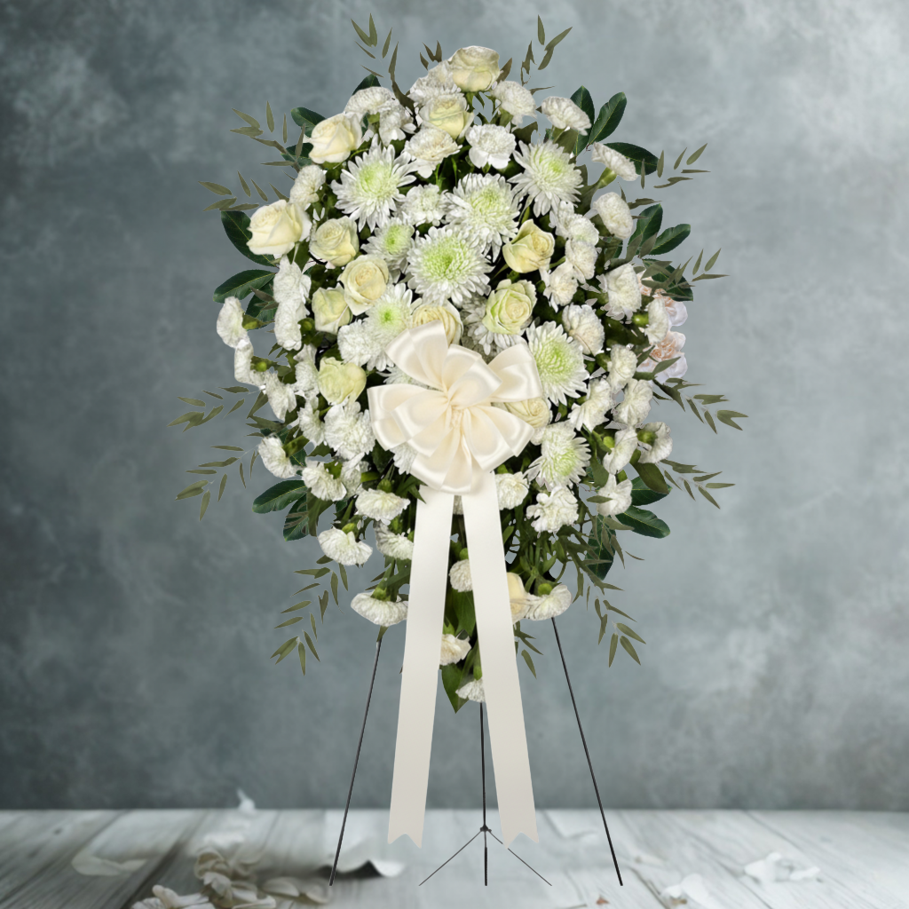 Peaceful Remembrance Standing Spray