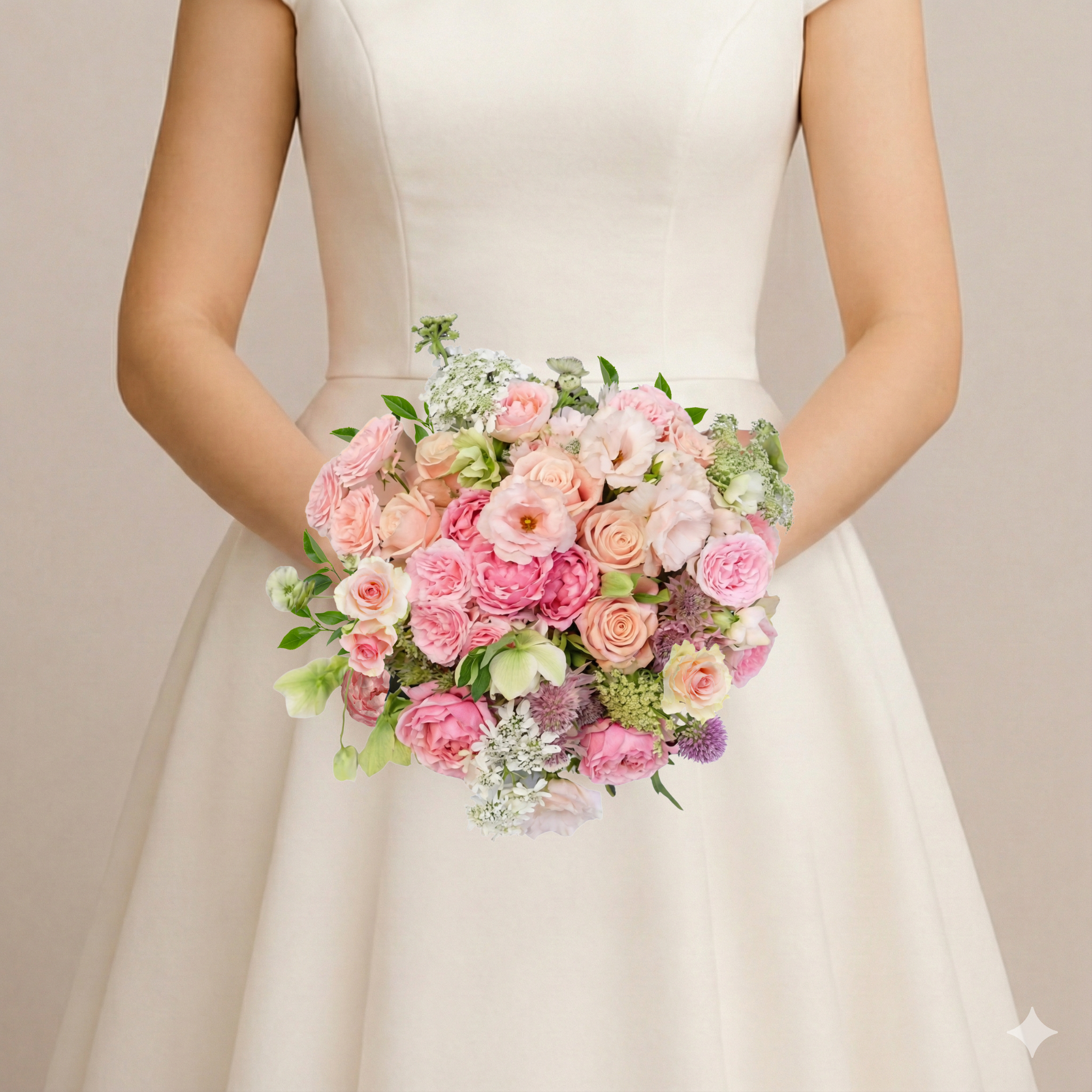 Blushing Garden Bridal Bouquet