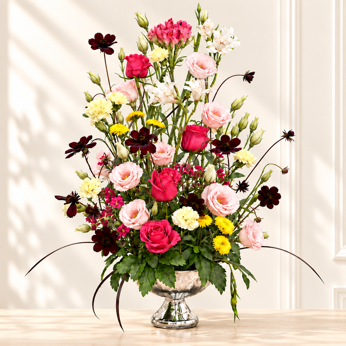 Luxury Garden-Style Floral Arrangement